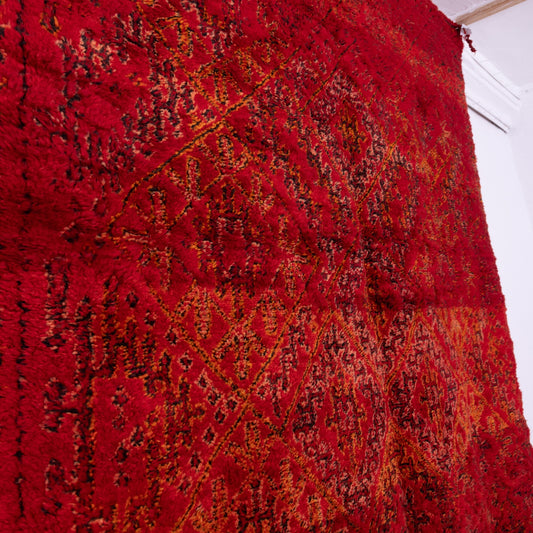 Vintage Beni Mguild Zayane Rug – 100% Wool, Handwoven Berber Rug from Morocco