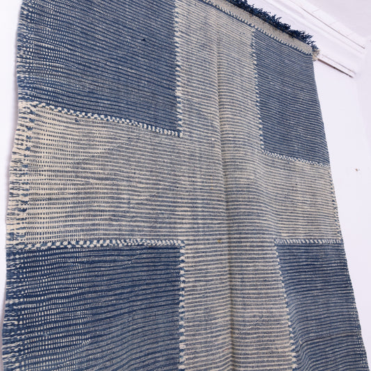 Handwoven Moroccan Akhnif Rug – Modern Tribal Cross Pattern