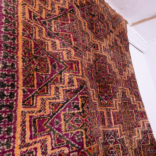 Vintage Beni Mguild Zayane Rug – 100% Wool, Handwoven Berber Rug from Morocco