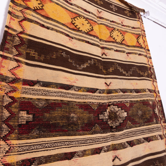 Handwoven Akhnif Moroccan Rug – Authentic Berber Wool & Cotton Weaving