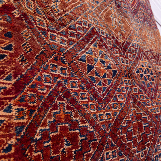 Vintage Beni Mguild Zayane Rug – 100% Wool, Handwoven Berber Rug from Morocco