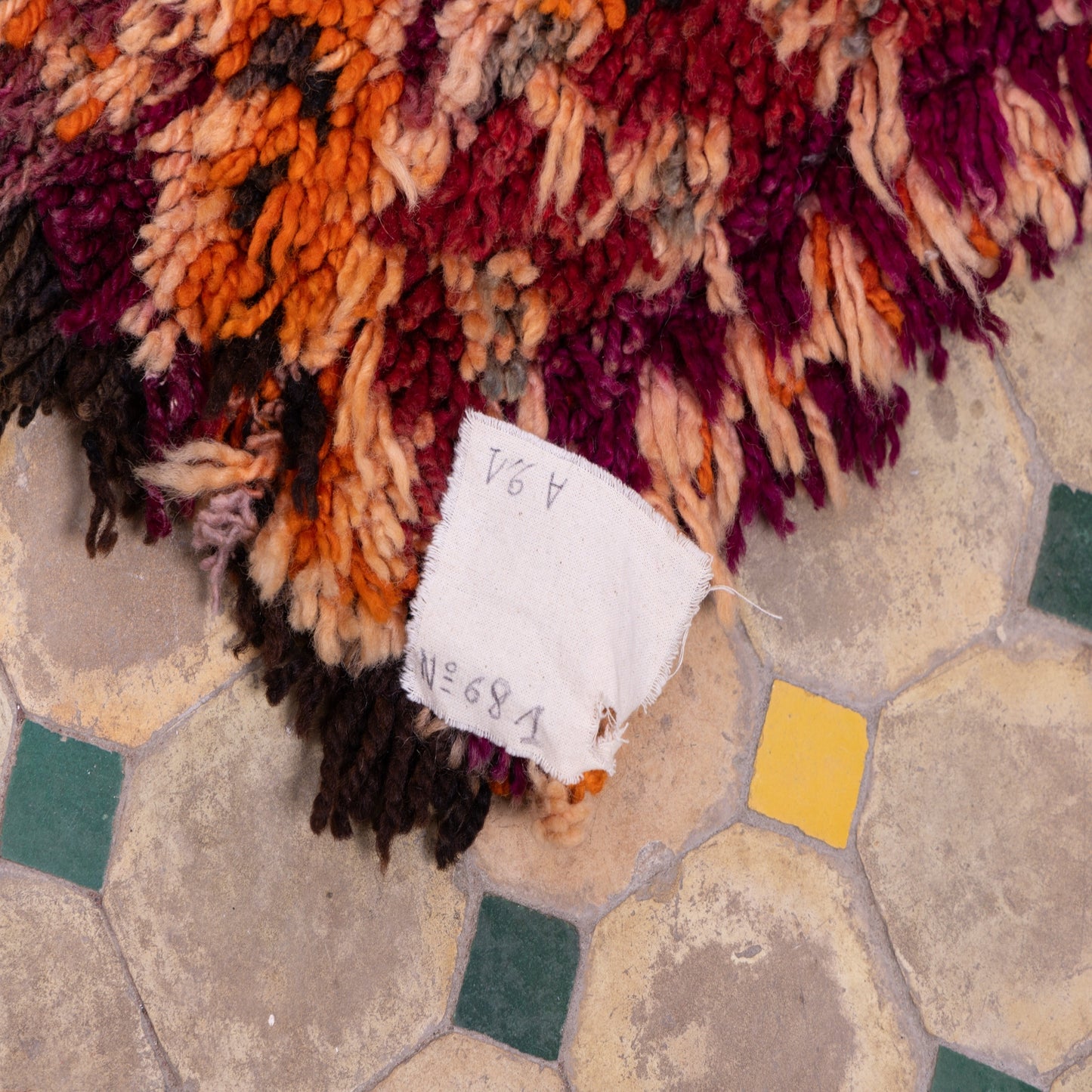 Vintage Beni Mguild Zayane Rug – 100% Wool, Handwoven Berber Rug from Morocco