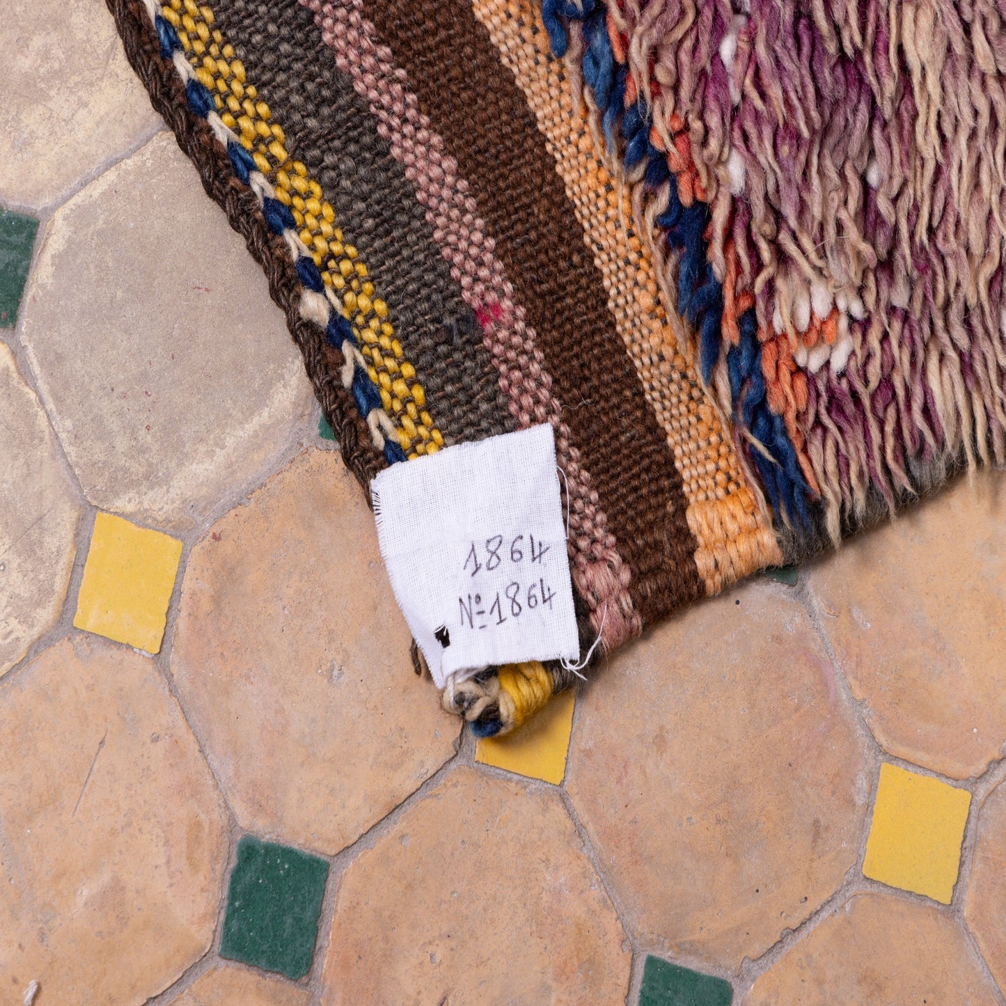 Vintage Beni Mguild Zayane Rug – 100% Wool, Handwoven Berber Rug from Morocco
