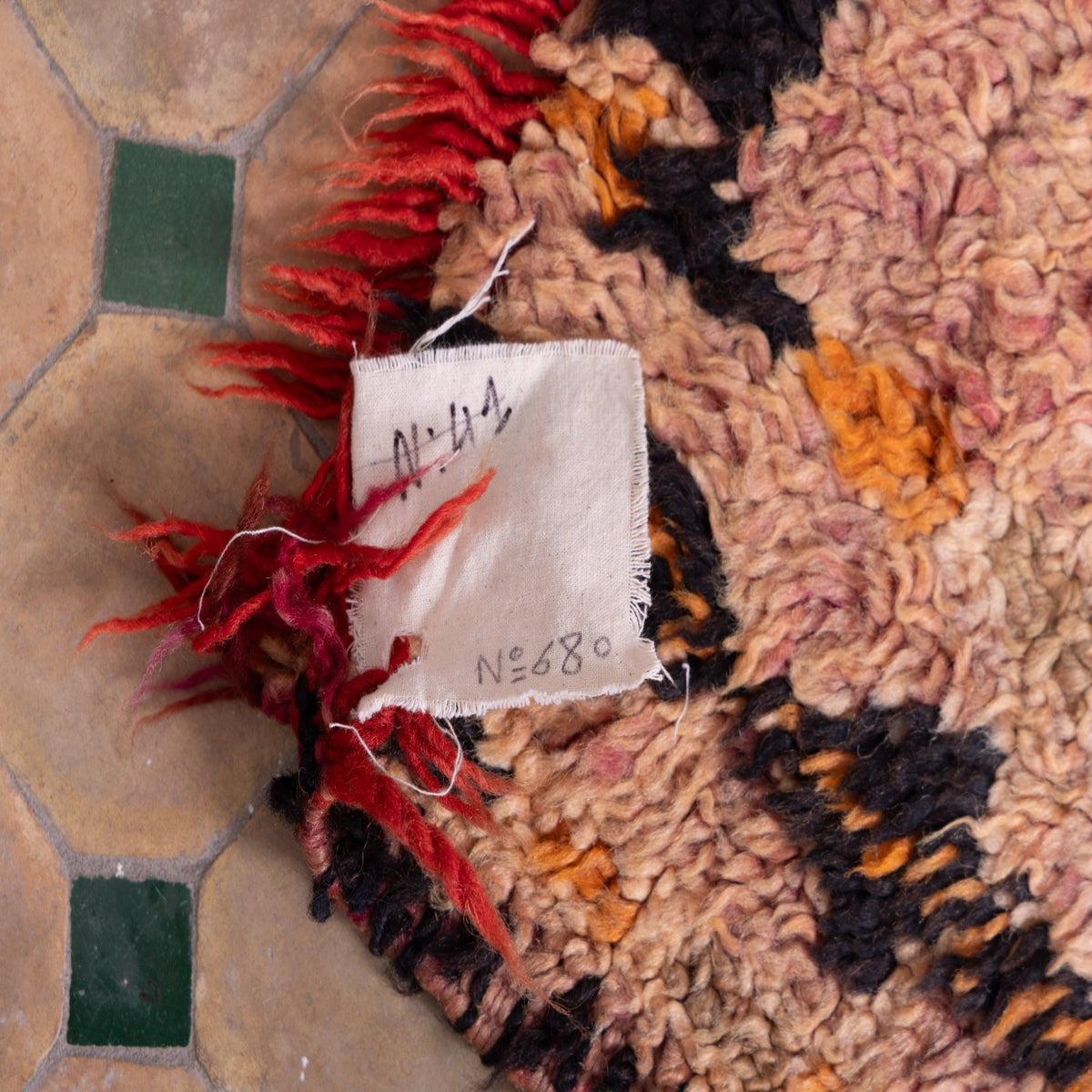 Vintage Beni Mguild Zayane Rug – 100% Wool, Handwoven Berber Rug from Morocco