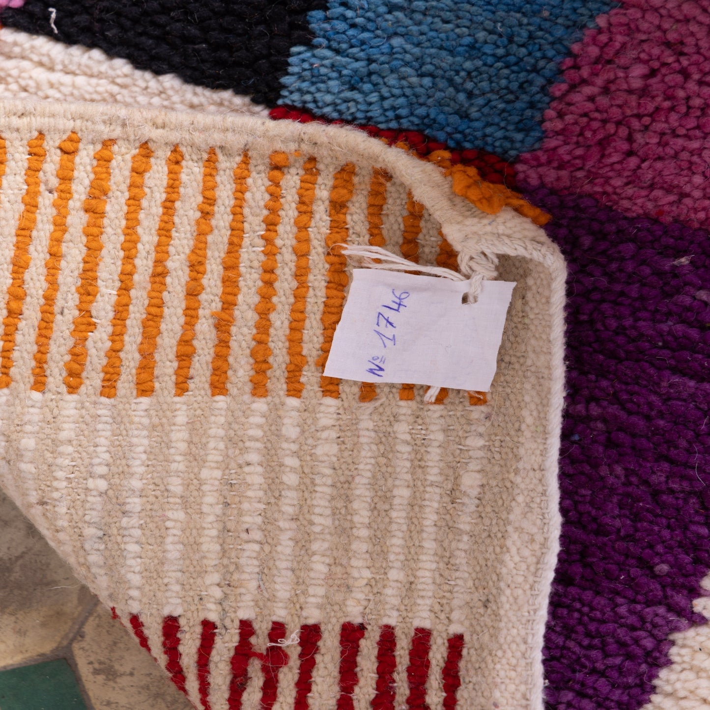 Handwoven Boujad Moroccan Rug – A Vibrant Piece of Artisan Craftsmanship