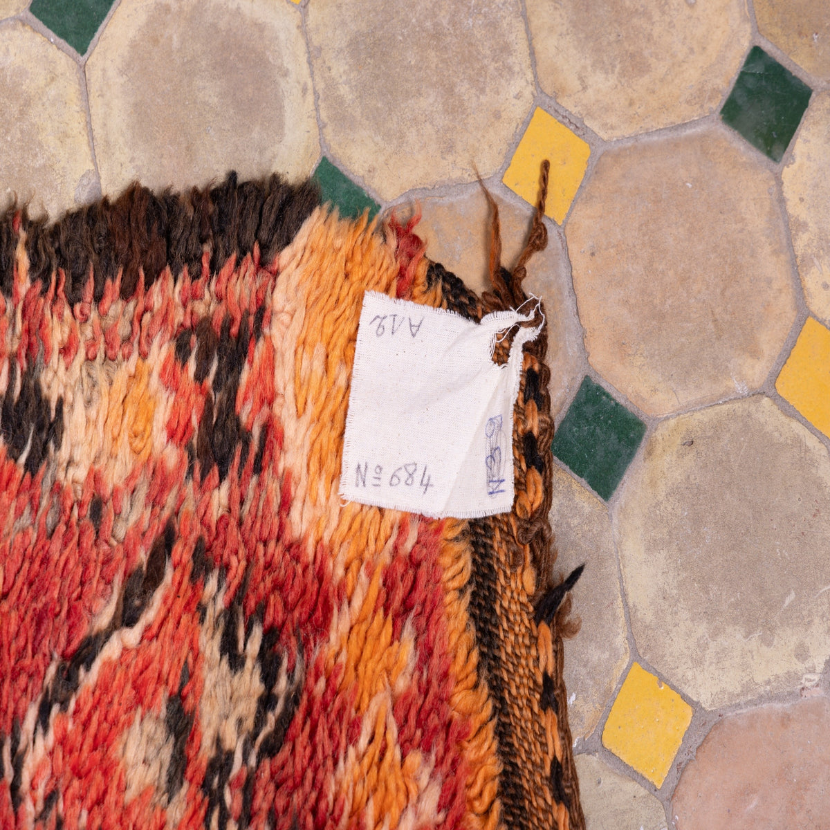 Vintage Beni Mguild Zayane Rug – 100% Wool, Handwoven Berber Rug from Morocco