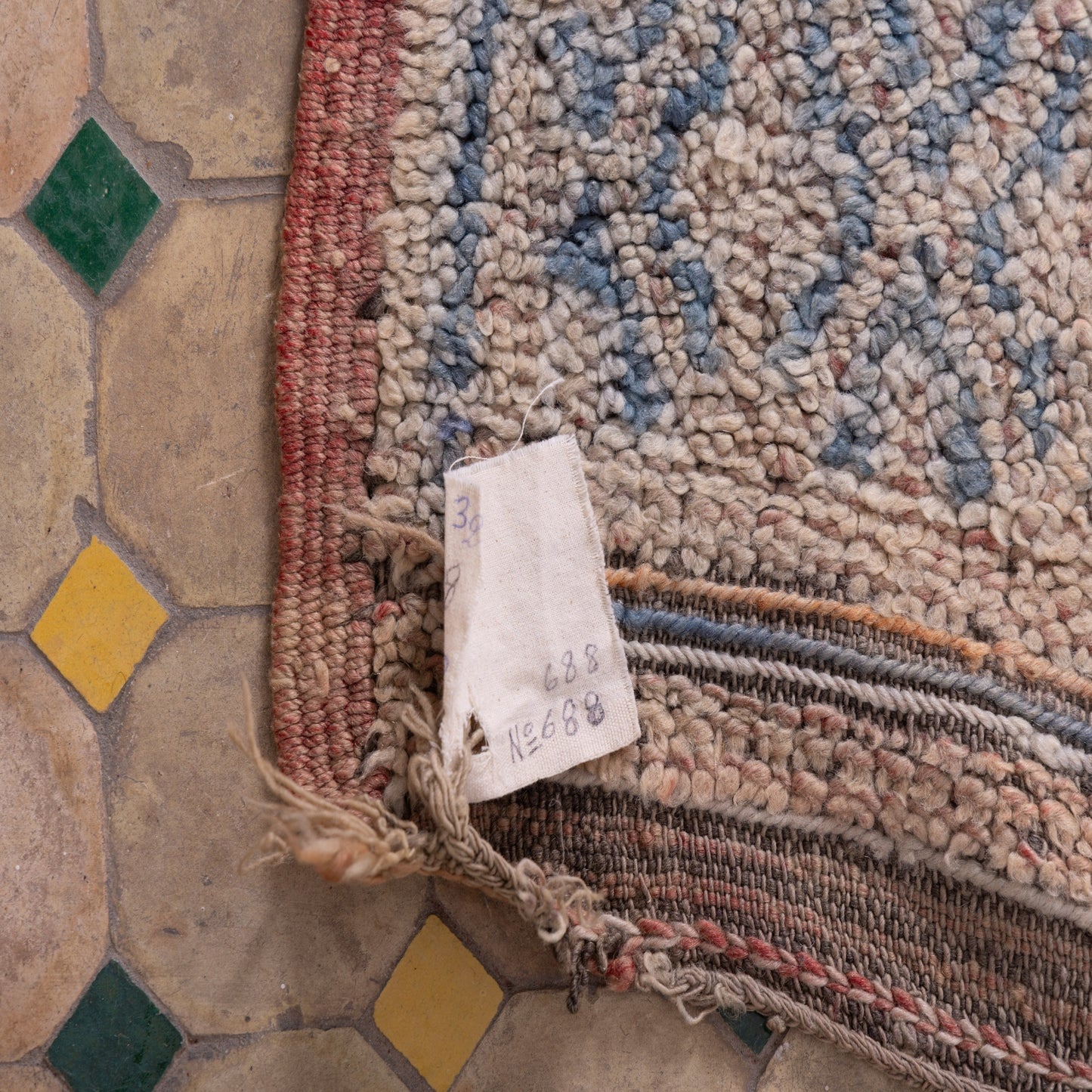 Vintage Beni Mguild Zayane Rug – 100% Wool, Handwoven Berber Rug from Morocco