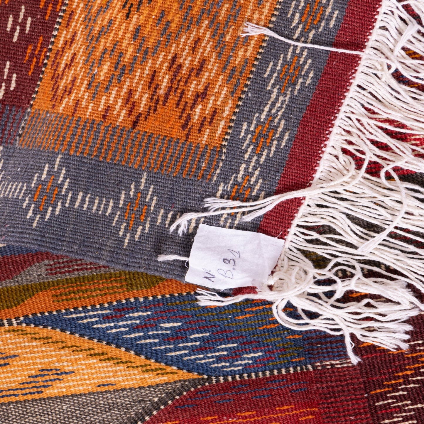 Authentic Handwoven Moroccan Akhnif Rug – Vintage Berber Wool Tapestry ; 5,25 ft / 3,12 ft