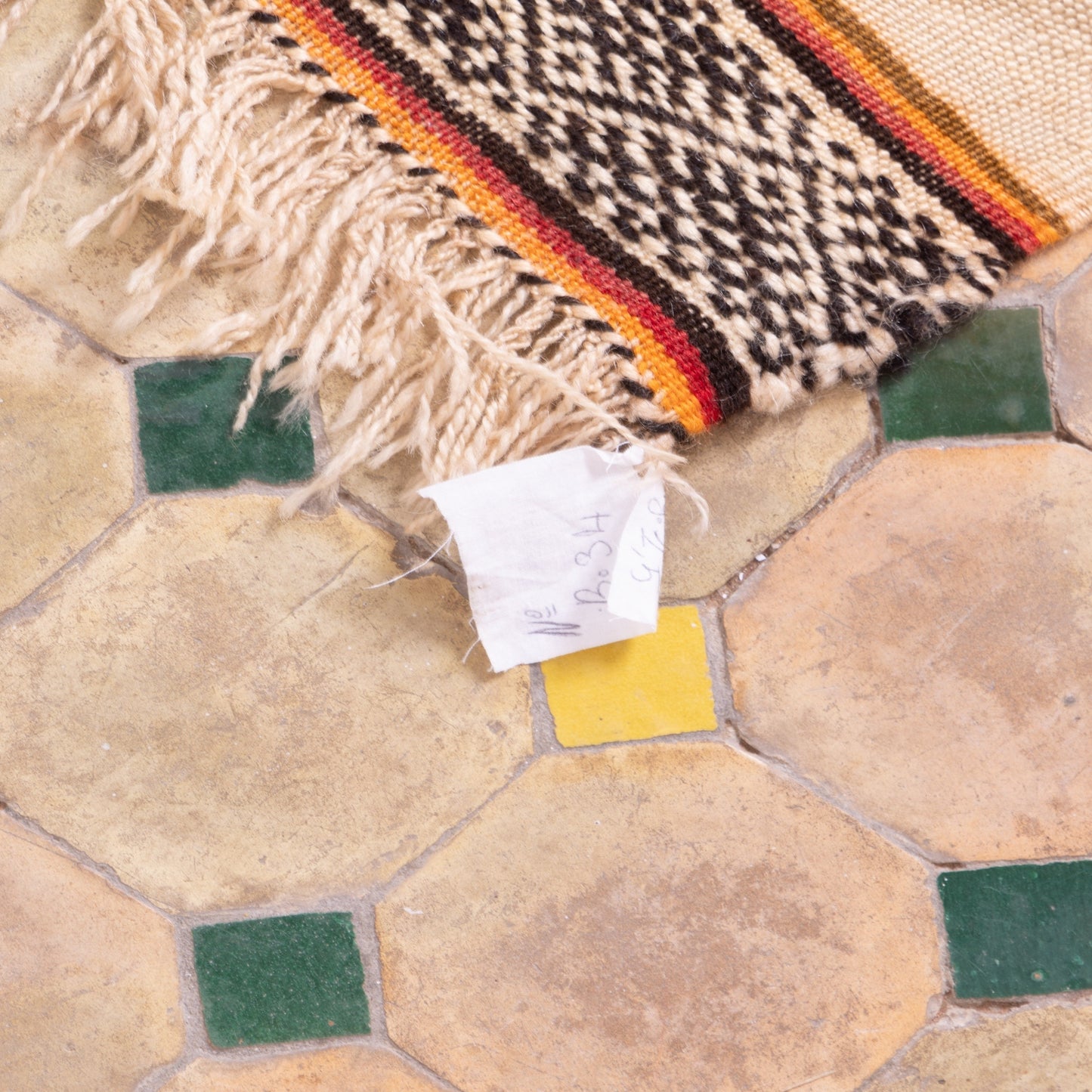 Handwoven Moroccan Akhnif Rug – Authentic Berber Wool Carpet ; 4,76 ft / 3,28 ft