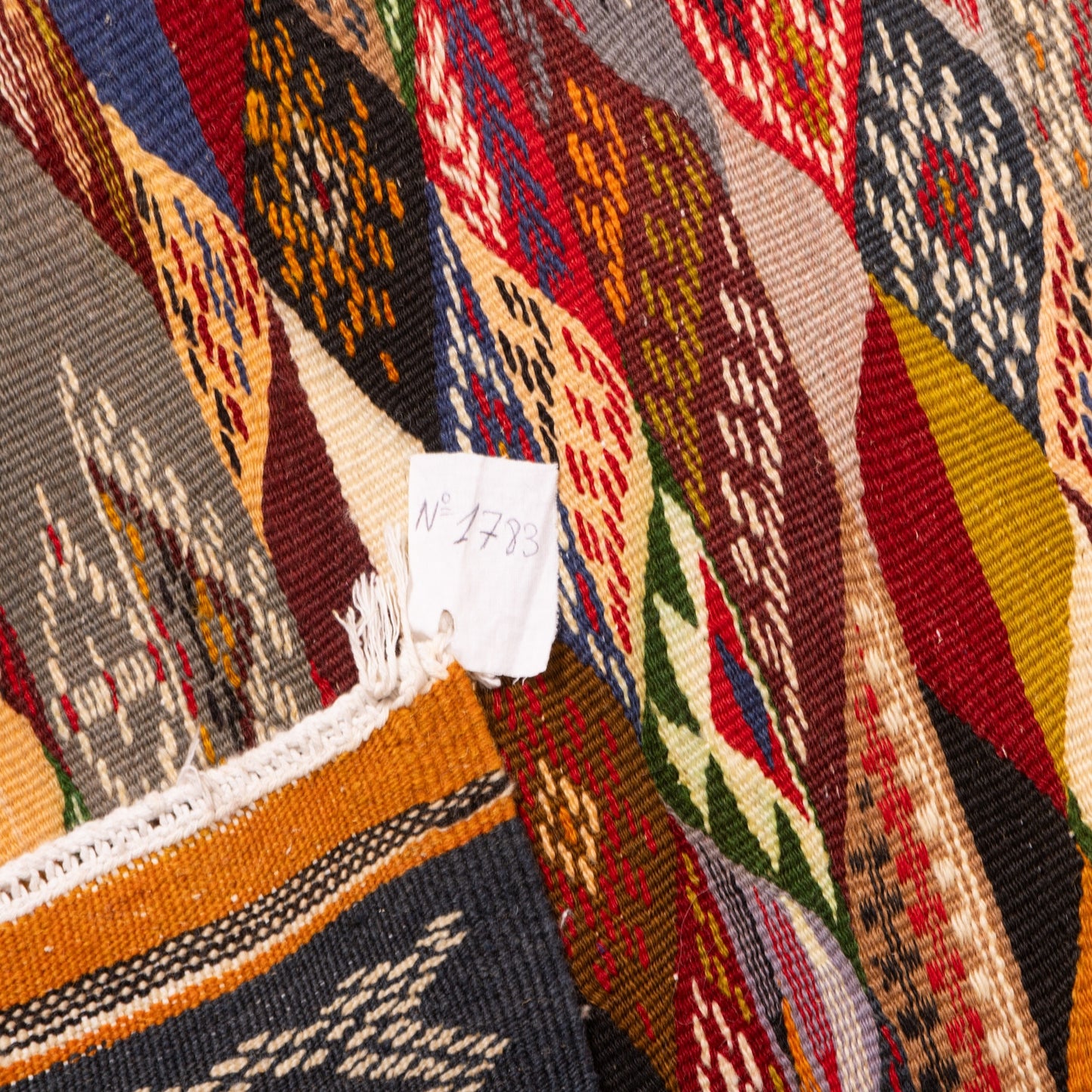 Moroccan Corridor Rug - Handwoven Runner - Modern Berber Style