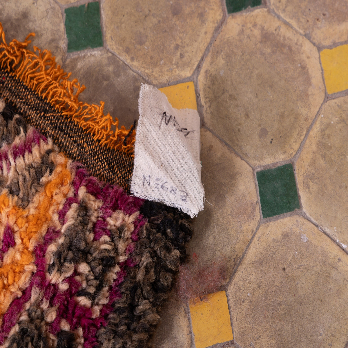 Vintage Beni Mguild Zayane Rug – 100% Wool, Handwoven Berber Rug from Morocco