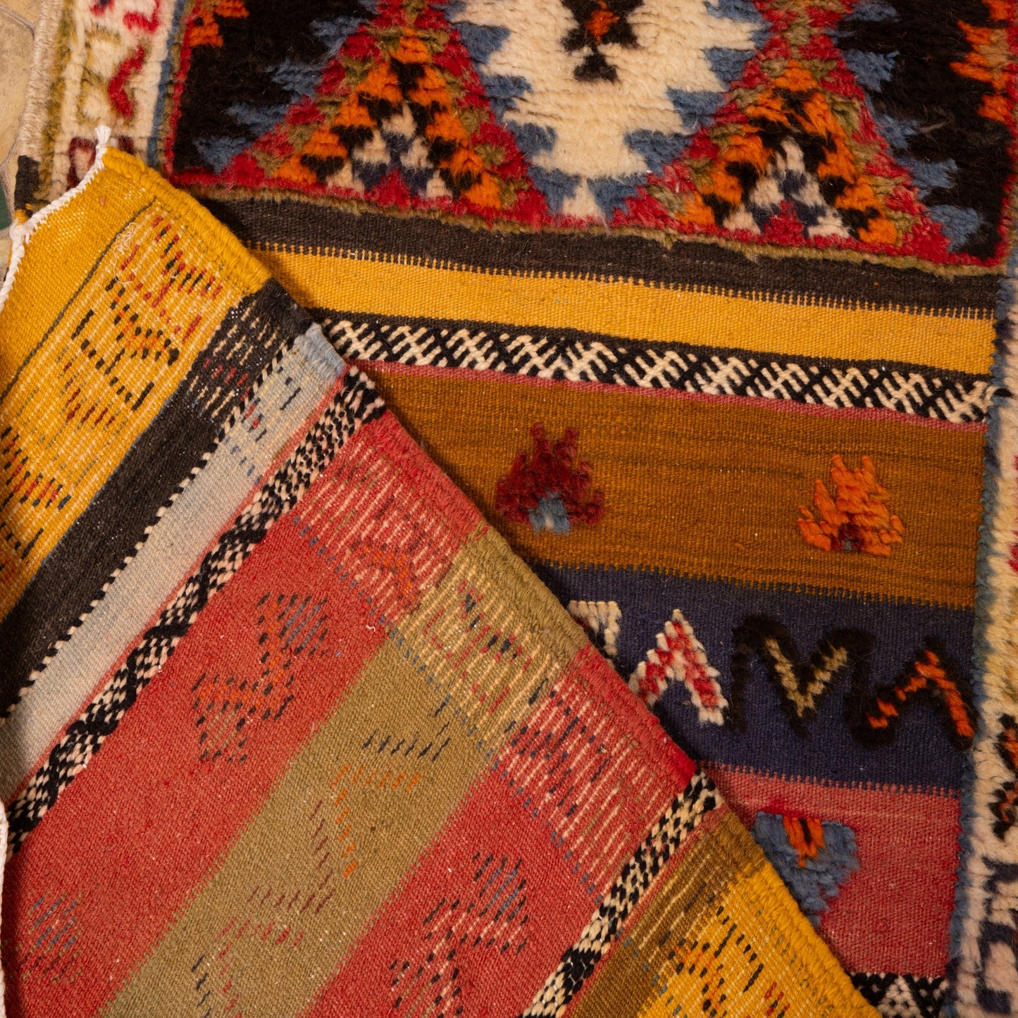 Moroccan Corridor Rug - Handwoven Berber Runner - Traditional Artisan Craft