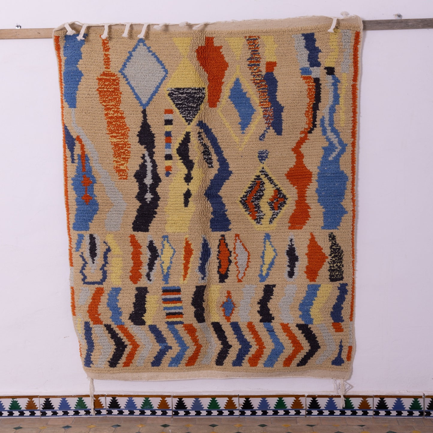 Authentic Boujad Moroccan Rug – A Masterpiece of Artisan Weaving