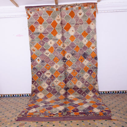 Vintage Moroccan Talsint Rug | Handwoven Berber Wool Carpet ; 15,58 ft / 6,07 ft