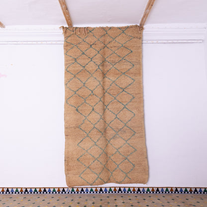 Vintage Talsint Moroccan Rug | Handwoven Wool Berber Carpet ; 10,17 ft / 4,10 ft