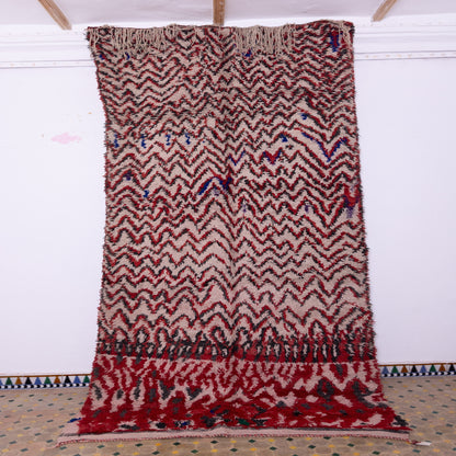 Vintage Moroccan Talsint Rug | Handwoven Berber Wool Carpet ; 13,12 ft / 6,07 ft