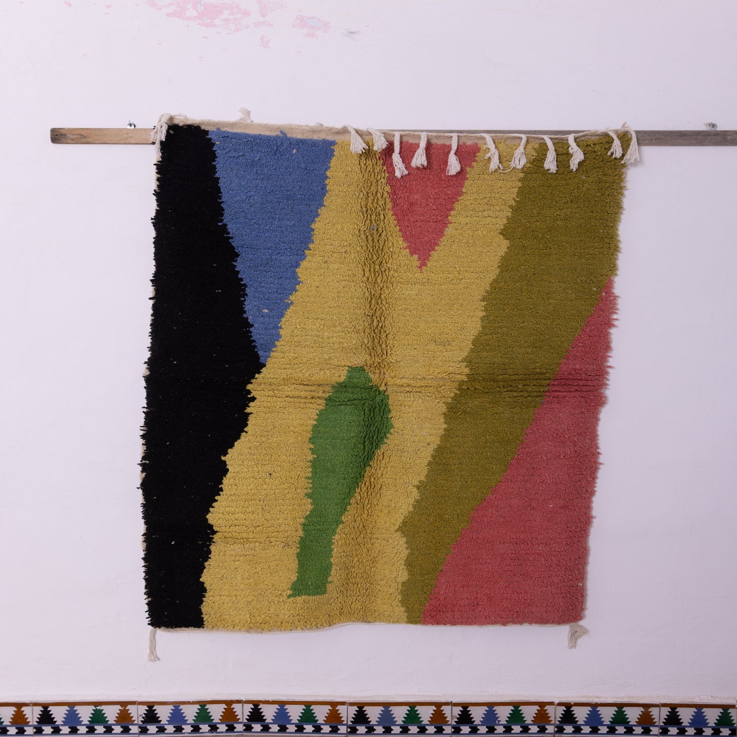 Authentic Handmade Boujad Rug – A Timeless Piece of Moroccan Craftsmanship