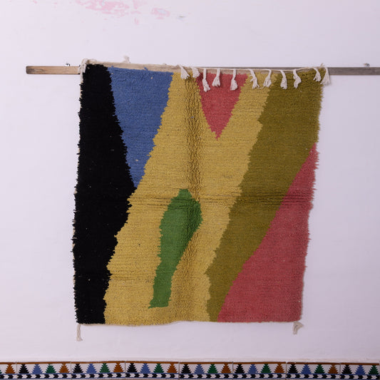 Authentic Handmade Boujad Rug – A Timeless Piece of Moroccan Craftsmanship