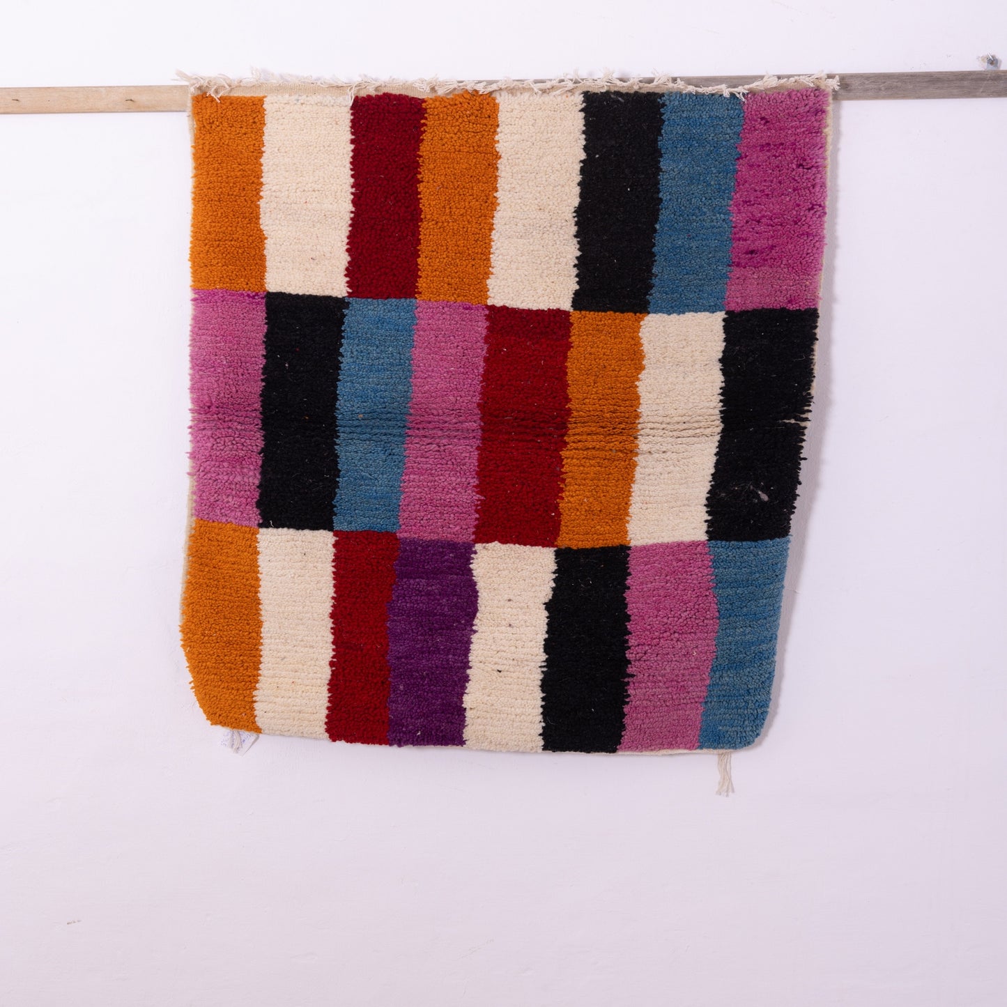 Handwoven Boujad Moroccan Rug – A Vibrant Piece of Artisan Craftsmanship