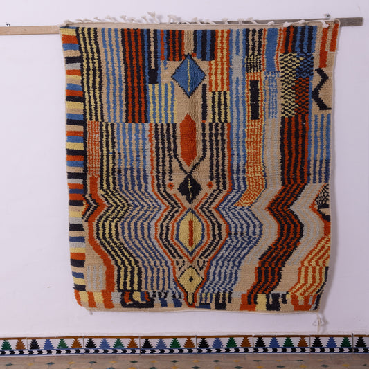 Brand-New Handwoven Moroccan Boujad Rug – A Stunning Artisan Piece for Your Home