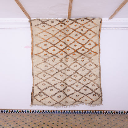 Vintage Moroccan Azilal Rug | Handmade Wool Berber Carpet ; 9,84 ft / 6,07 ft