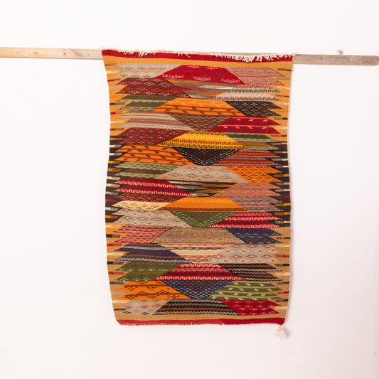 Moroccan Corridor Rug - Handwoven Runner - Modern Berber Style