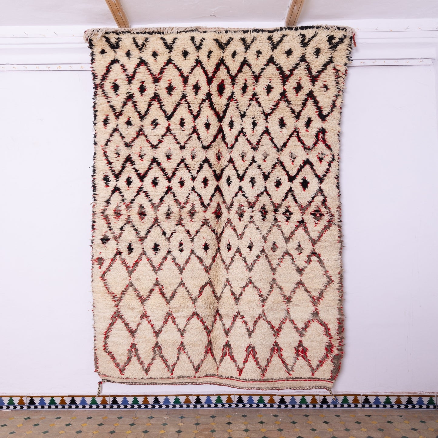 Vintage Moroccan Talsint Rug | Handwoven Wool Berber Carpet ; 9,84 ft / 5,41 ft