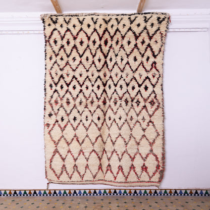 Vintage Moroccan Talsint Rug | Handwoven Wool Berber Carpet ; 9,84 ft / 5,41 ft