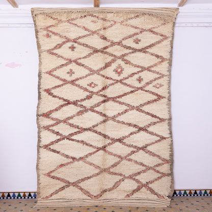 Vintage Moroccan Talsint Rug | Handwoven Berber Wool Carpet ; 11,48 ft / 5,74 ft