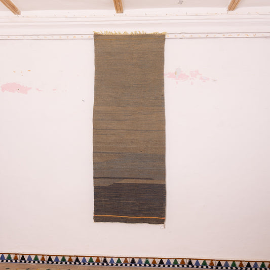 Moroccan Corridor Rug - Handwoven Runner - Modern Berber Style