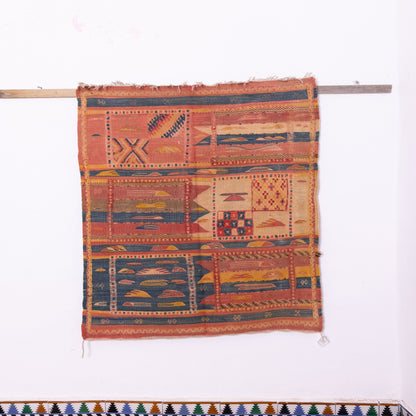 New Moroccan Akhnif Rug – Handmade Berber Wool Carpet ; 5,25 ft / 3,61 ft