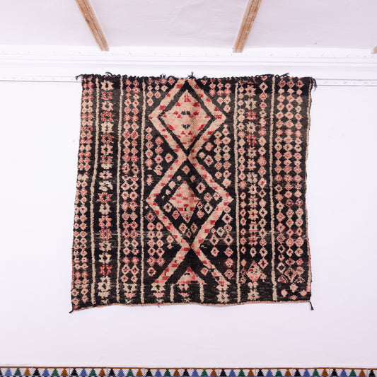 Vintage Beni Mguild Zayane Rug – Handwoven Moroccan Wool Carpet