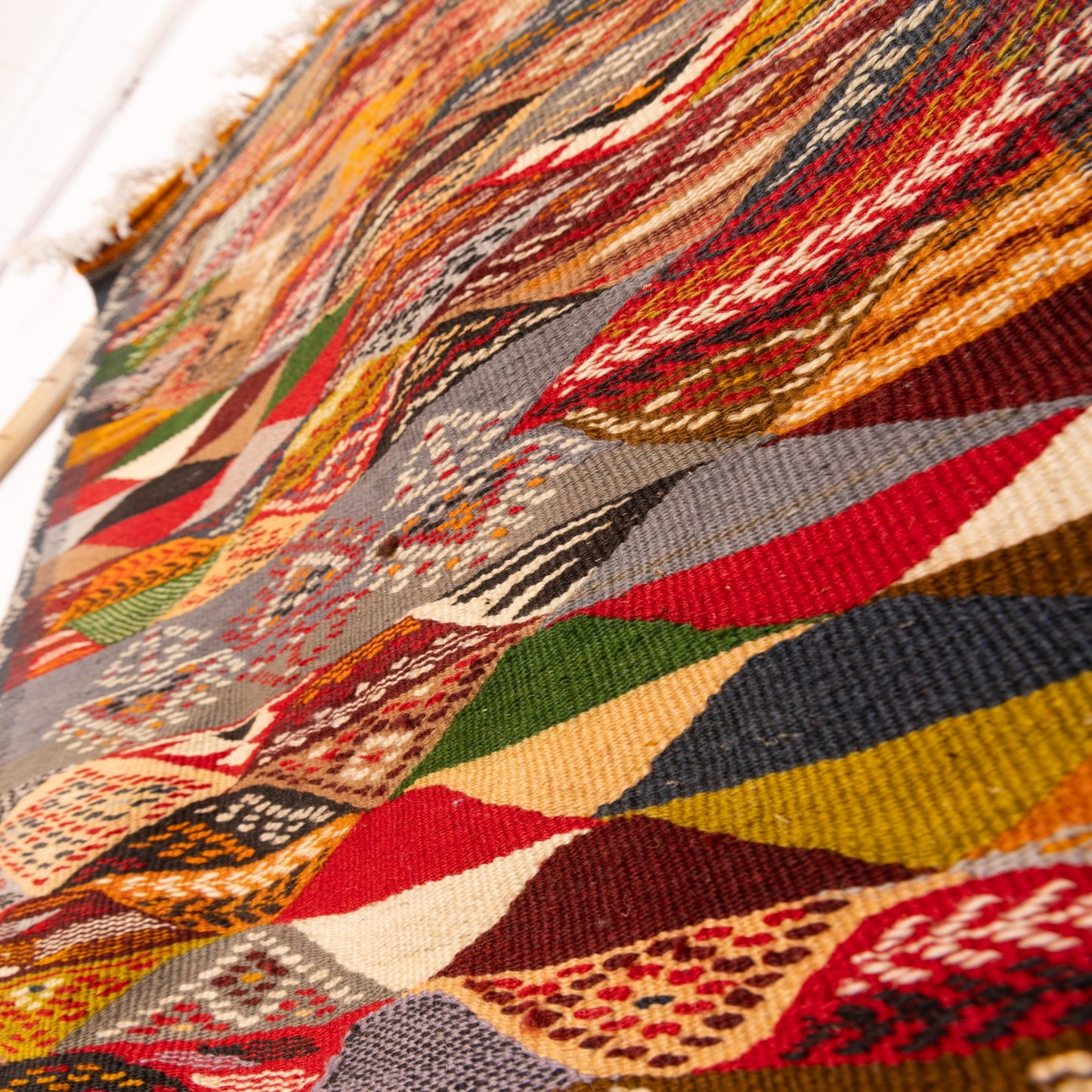 Moroccan Corridor Rug - Handwoven Runner - Modern Berber Style