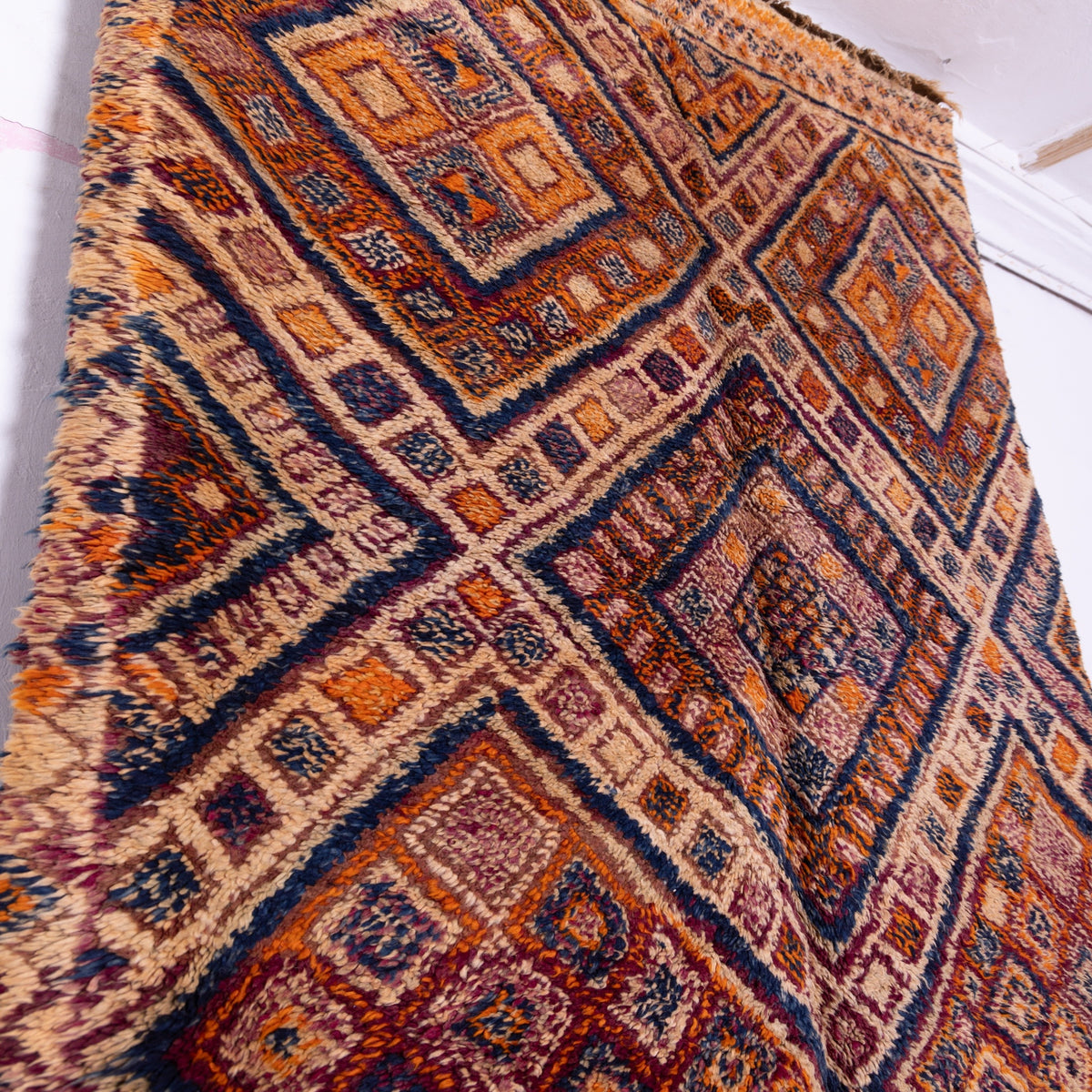 Vintage Beni Mguild Zayane Rug – 100% Wool, Handwoven Berber Rug from Morocco