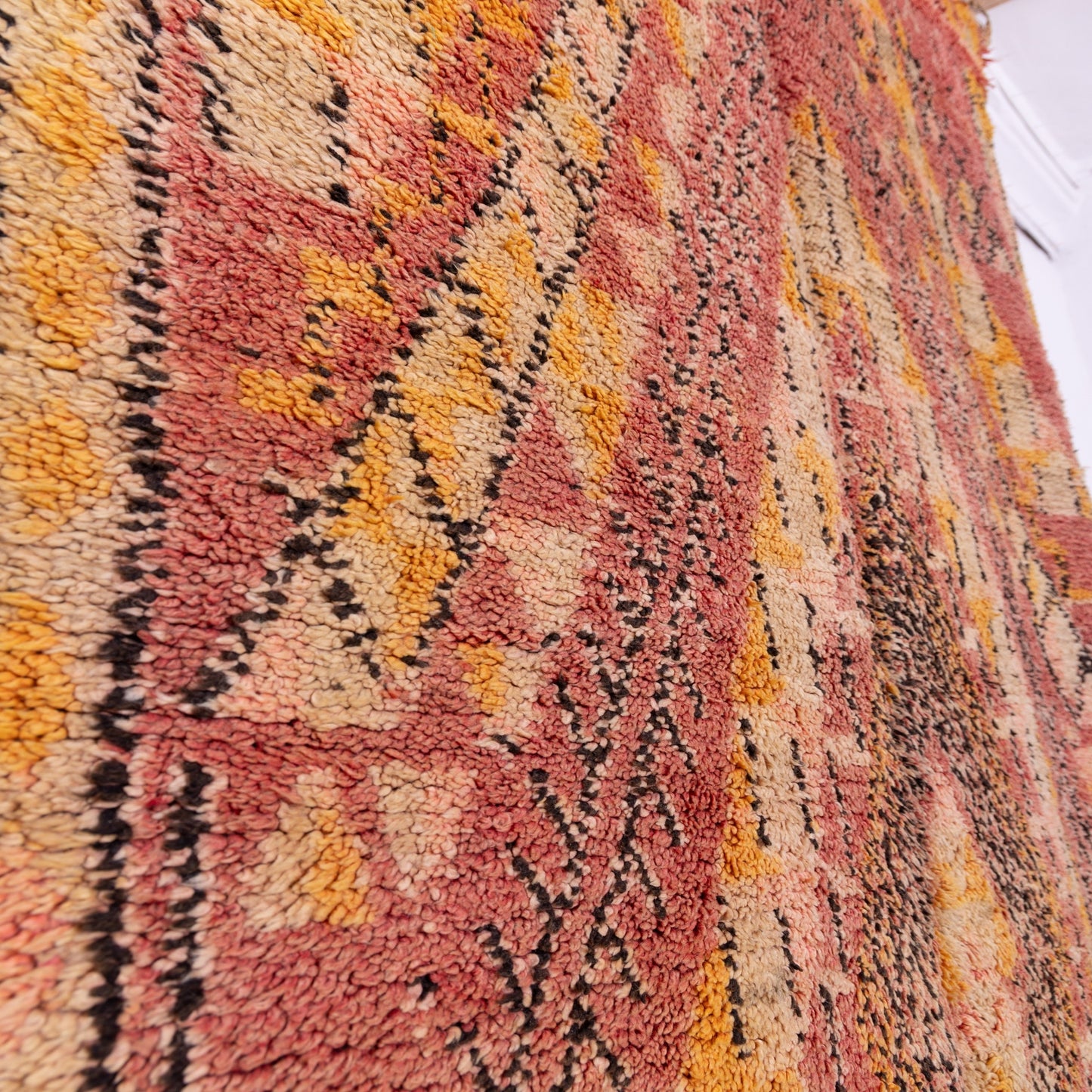 Vintage Beni Mguild Zayane Rug – 100% Wool, Handwoven Berber Rug from Morocco