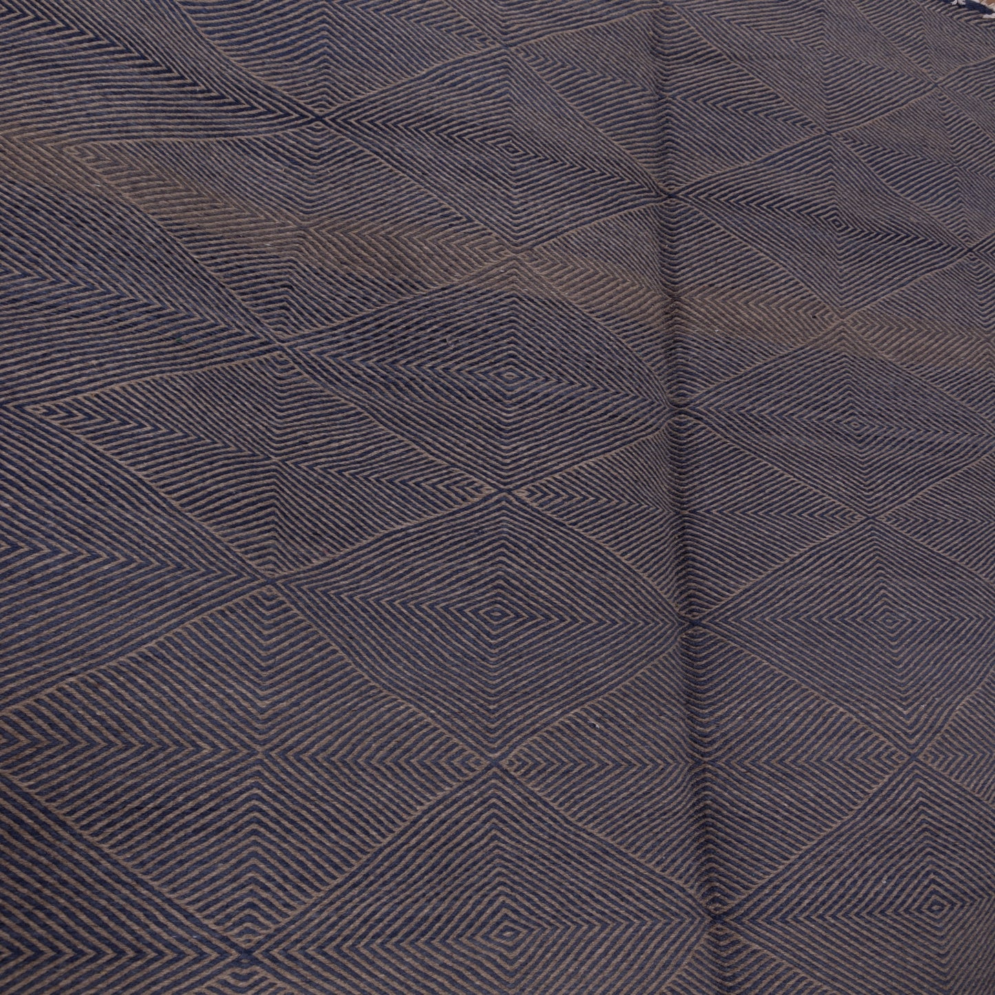 Handwoven Moroccan Akhnif Rug – Artisan Wool & Cotton Carpet ; 9,84 ft / 6,56 ft