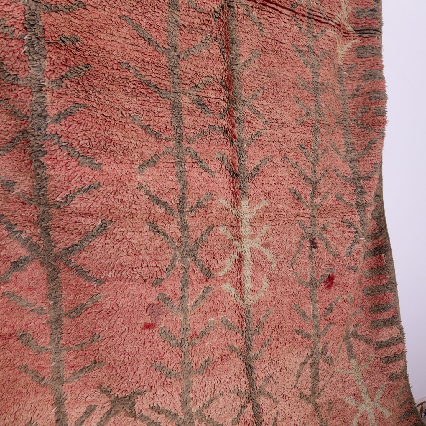 Vintage Moroccan Talsint Rug | Tribal Berber Wool Carpet ;13,78 ft / 5,74 ft 