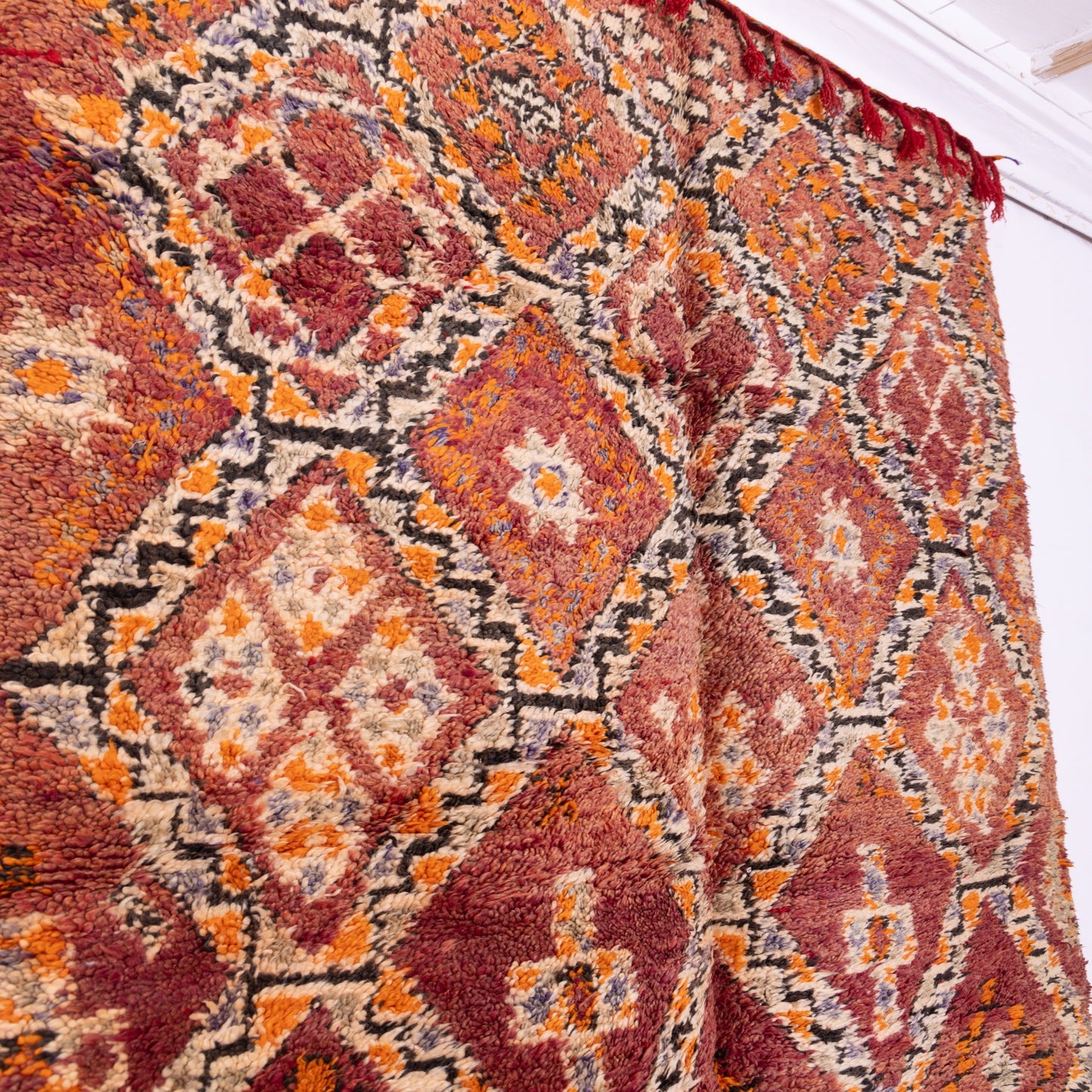 Vintage Beni Mguild Zayane Rug – Authentic Handwoven Moroccan Wool Carpet