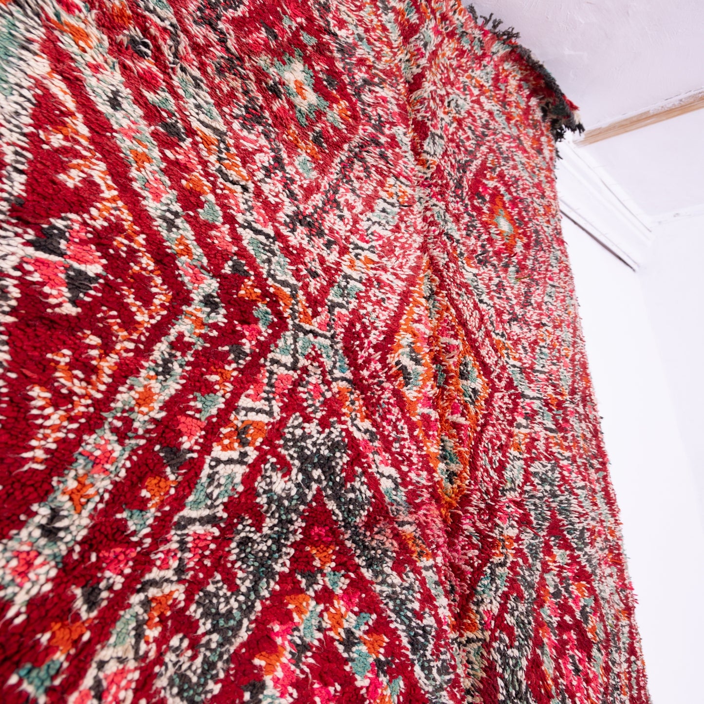 Vintage Beni Mguild Zayane Rug – 100% Wool, Handwoven Berber Rug from Morocco