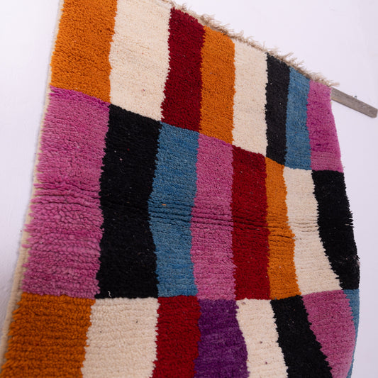 Handwoven Boujad Moroccan Rug – A Vibrant Piece of Artisan Craftsmanship