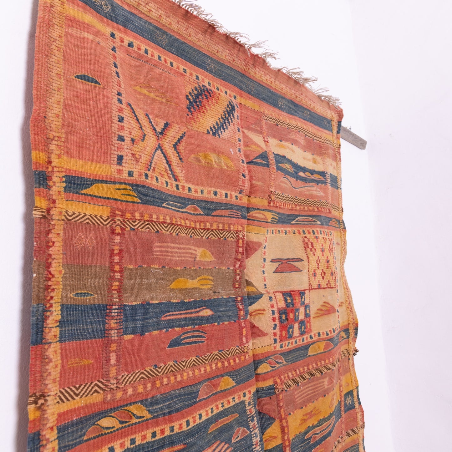 New Moroccan Akhnif Rug – Handmade Berber Wool Carpet ; 5,25 ft / 3,61 ft