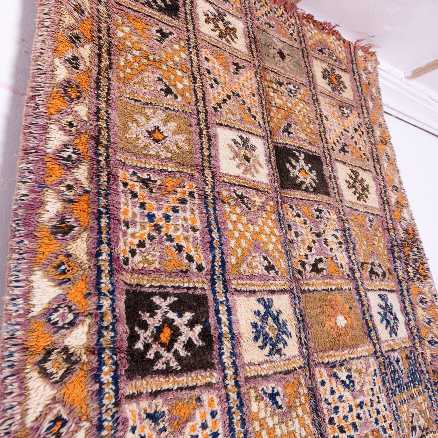 Vintage Beni Mguild Zayane Rug – 100% Wool, Handwoven Berber Rug from Morocco
