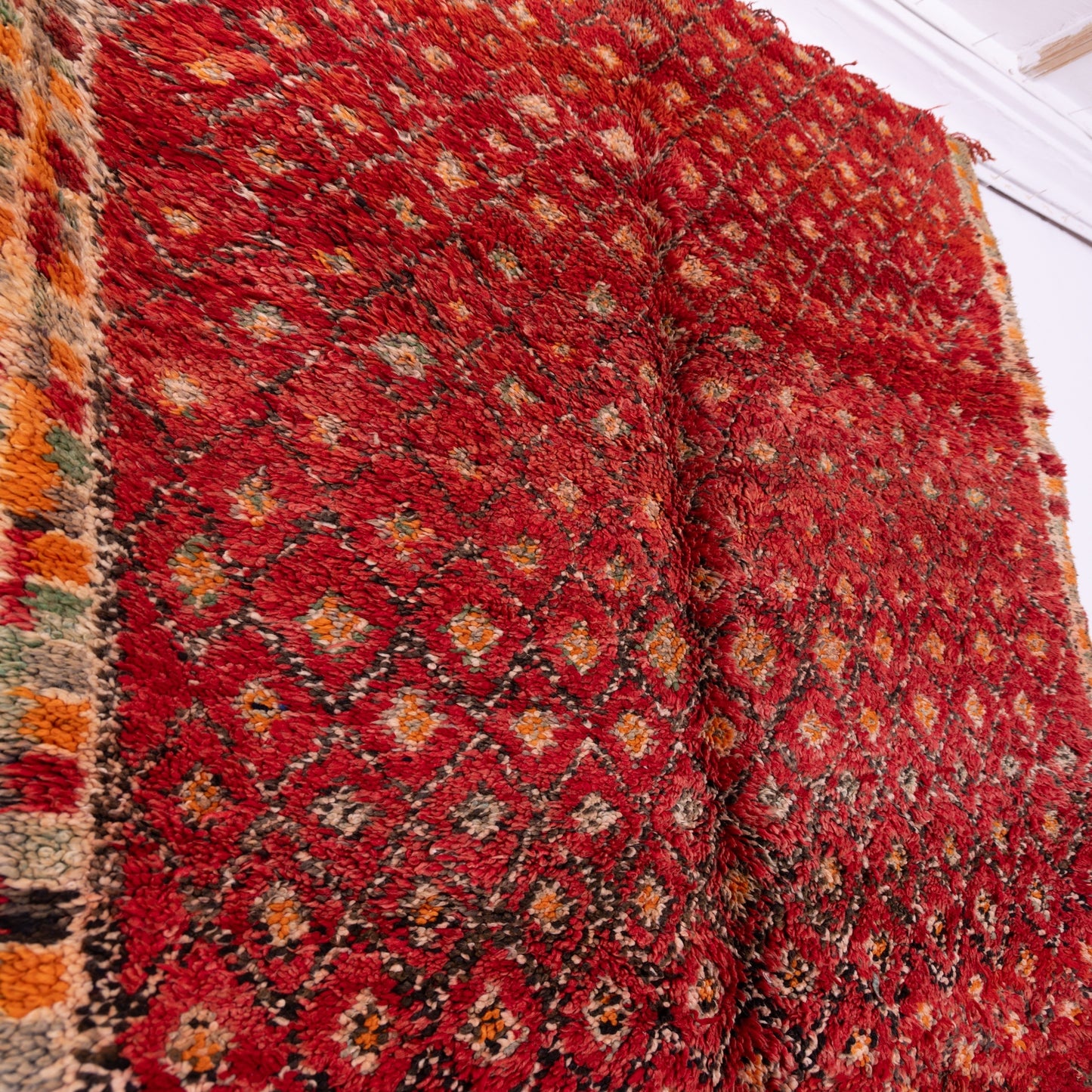 Vintage Beni Mguild Zayane Rug – Handwoven Moroccan Wool Carpet