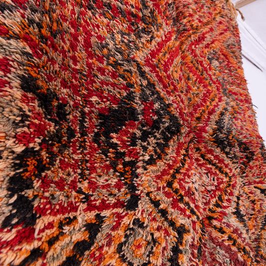 Vintage Beni Mguild Zayane Rug – 100% Wool, Handwoven Berber Rug from Morocco