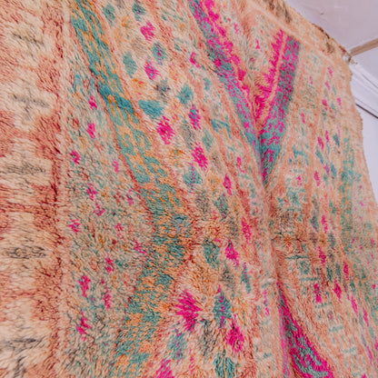 Vintage Beni Mguild Zayane Rug – 100% Wool, Handwoven Berber Rug from Morocco