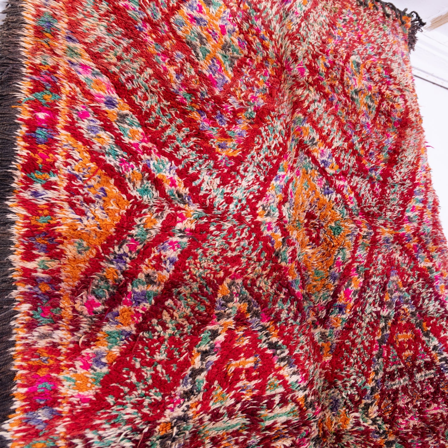 Vintage Beni Mguild Zayane Rug – 100% Wool, Handwoven Berber Rug from Morocco