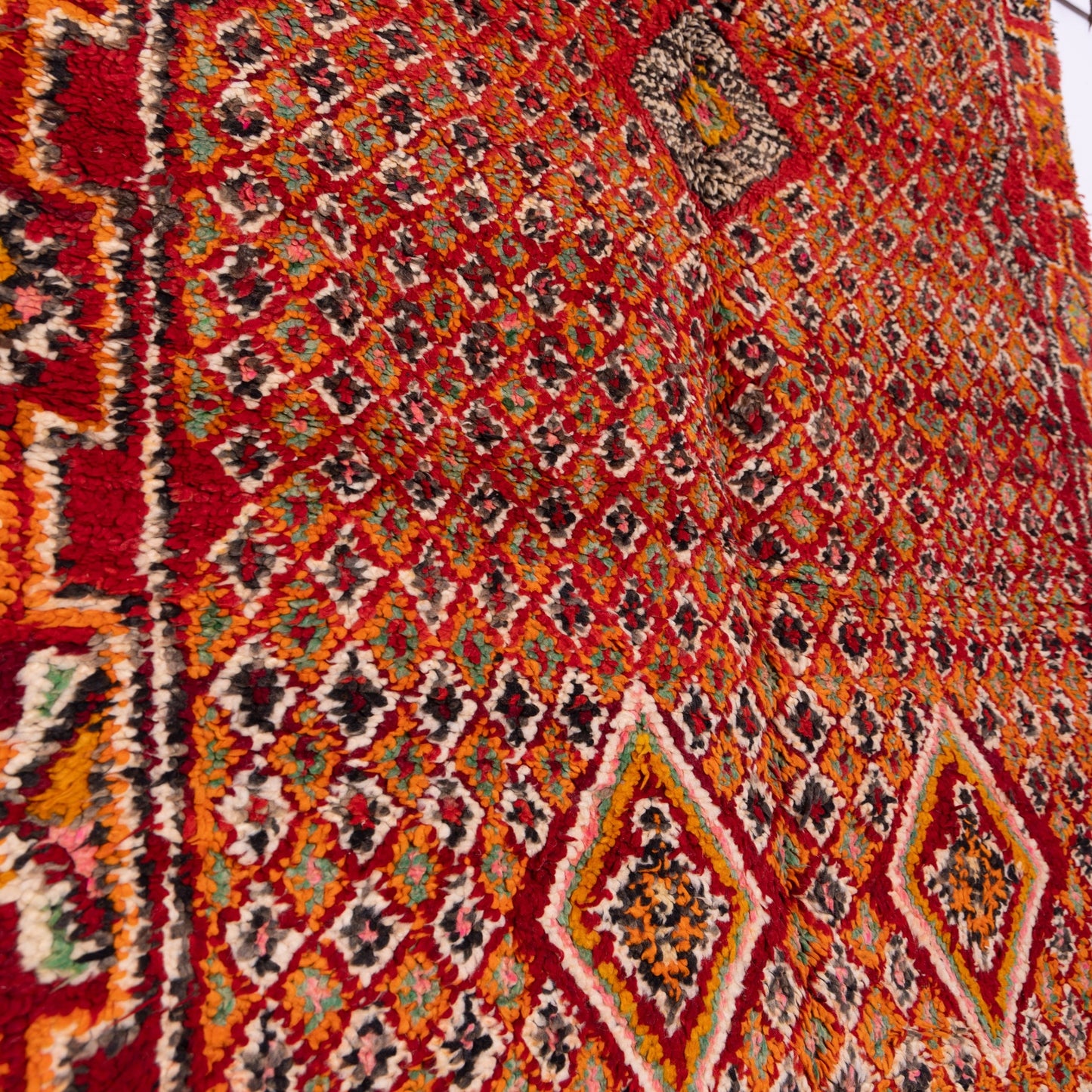 Vintage Beni Mguild Zayane Rug – 100% Wool, Handwoven Berber Rug from Morocco