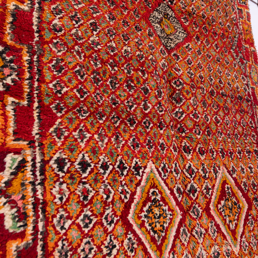 Vintage Beni Mguild Zayane Rug – 100% Wool, Handwoven Berber Rug from Morocco