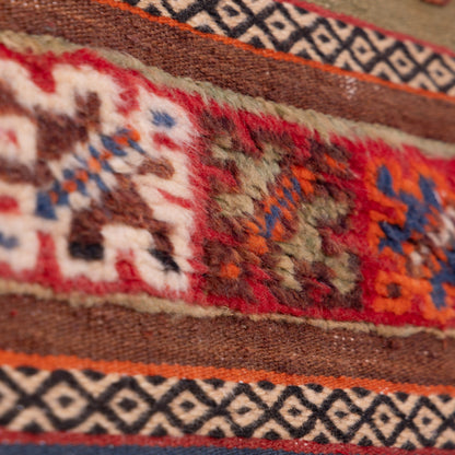 Handwoven Akhnif Moroccan Rug – Traditional Berber Flatweave ; 6,23 ft / 3,94 ft