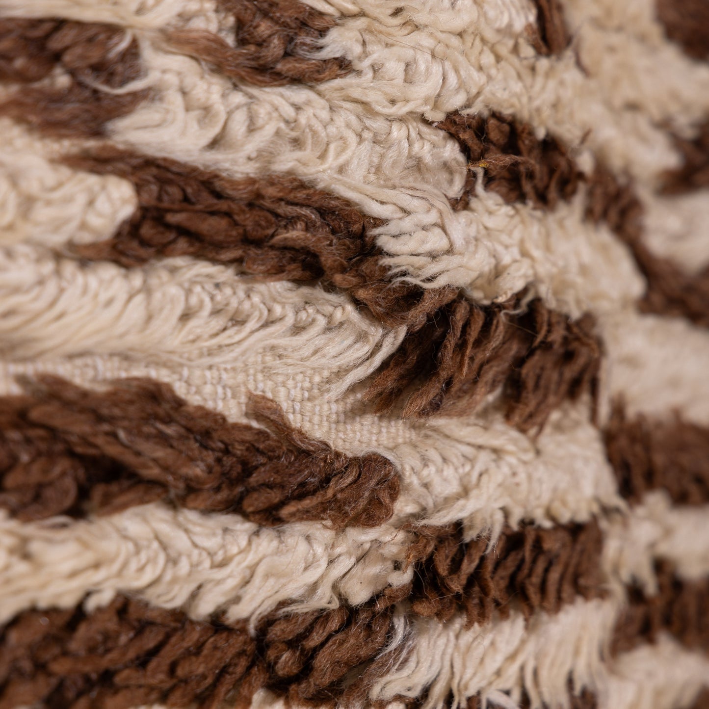 Authentic Moroccan Azilal Rug | Unique Handwoven Berber Wool Carpet | Abstract Tribal Design ; 9,84 ft / 6,07 ft